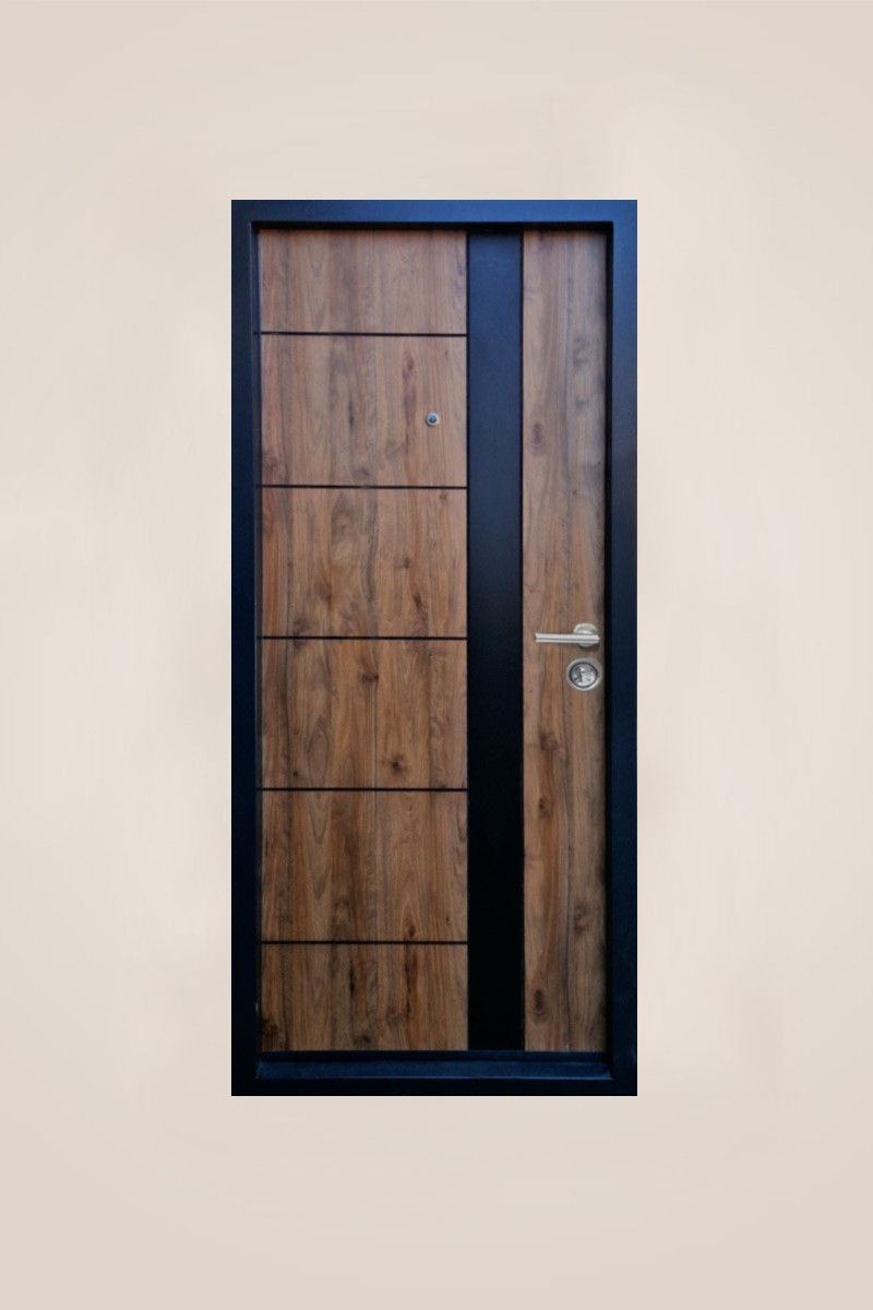 Braon ulazna vrata za stanove desna, model BM-101 D950